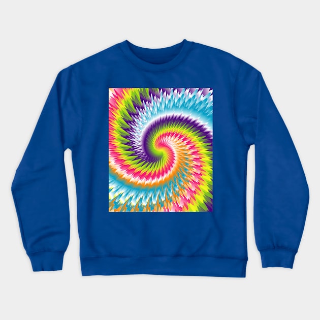 Digital Abstract Crewneck Sweatshirt by Designoholic